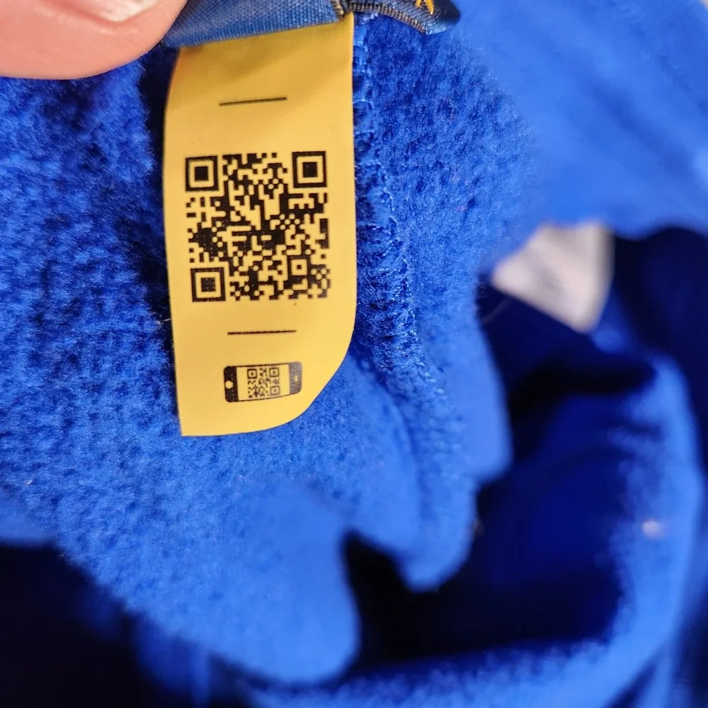 Polo Ralph Lauren Jogger Mens Large 14-16‎ Royal Blue Sweatpants Flame Logo